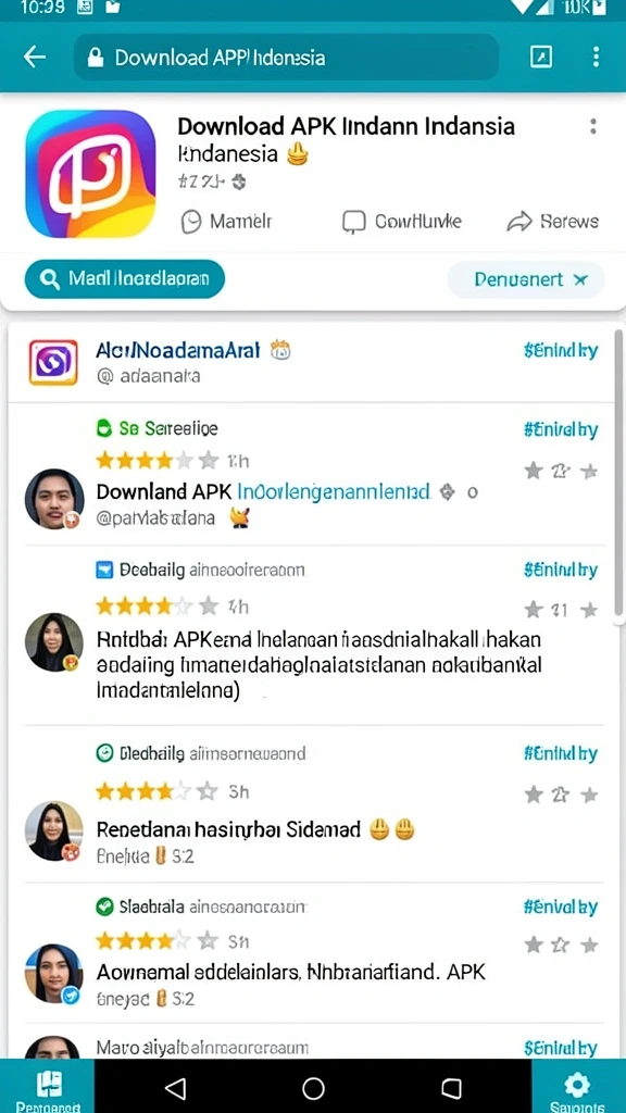 Tampilan antarmuka yang user-friendly dan intuitif.