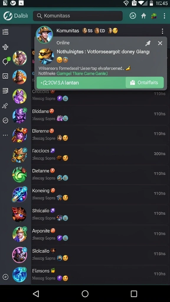 Sistem keamanan yang memastikan data pengguna terlindungi.