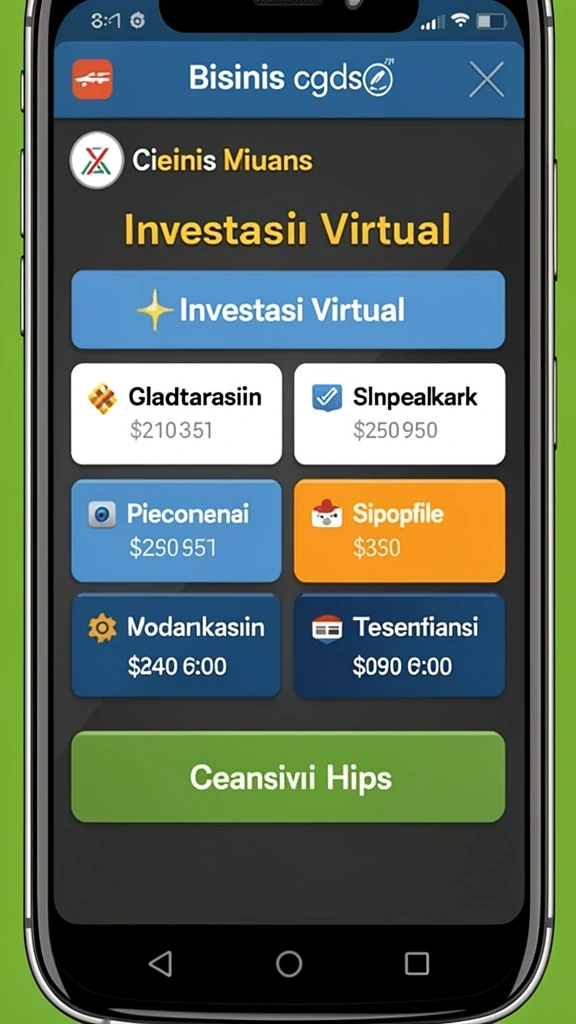 Screenshot dari level yang menantang dan penuh warna.