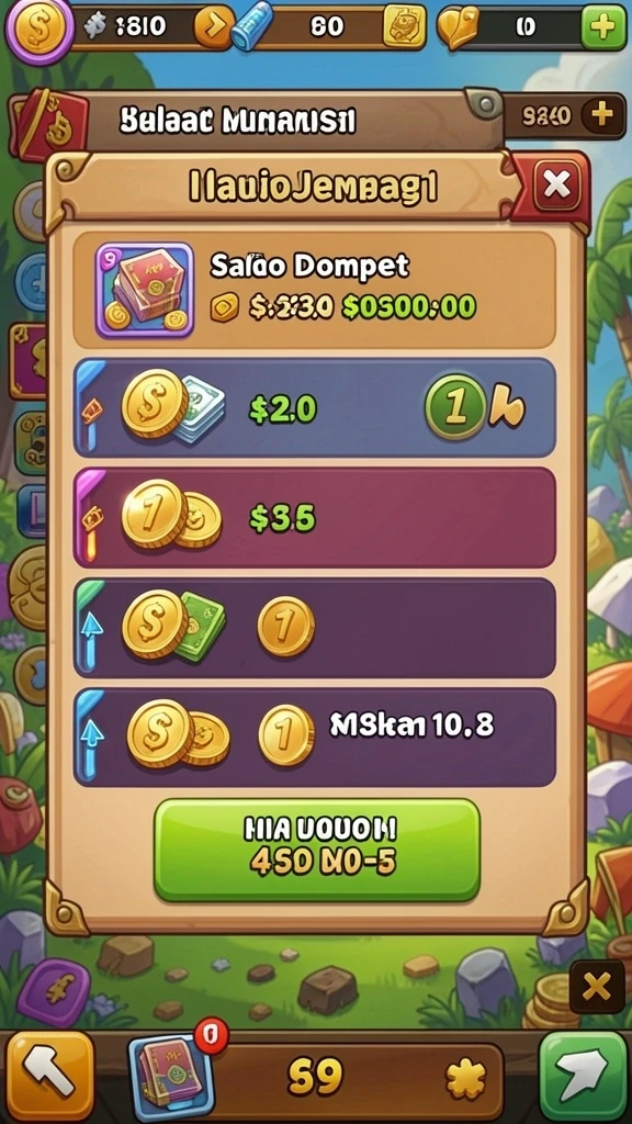 Berbagai mode permainan dengan tantangan menarik.