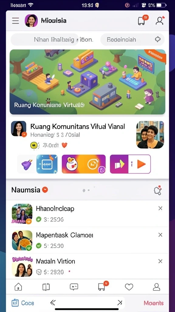 Sistem keamanan yang menjaga data pemain dengan baik.