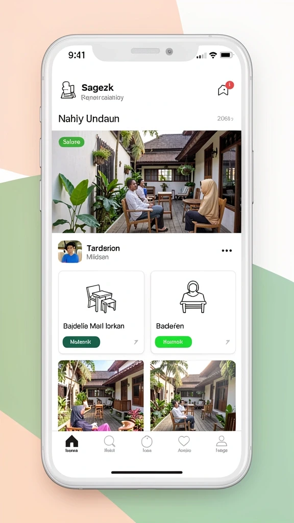 Screenshot menunjukkan tampilan utama yang menarik dari aplikasi BENTO4D.