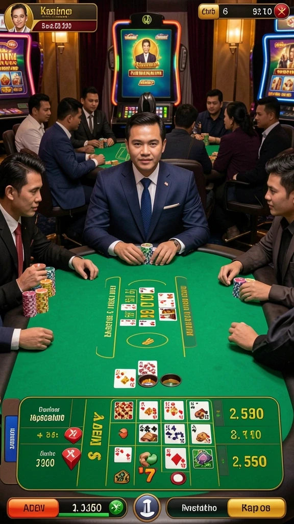 Tangkapan layar menampilkan dunia menawan dalam BUMI303.