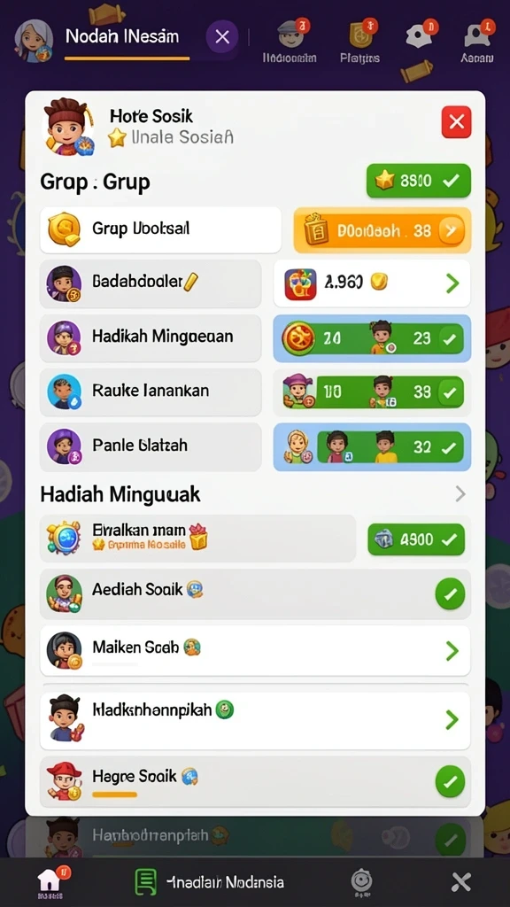 Komunitas pemain yang ramah dan membantu.