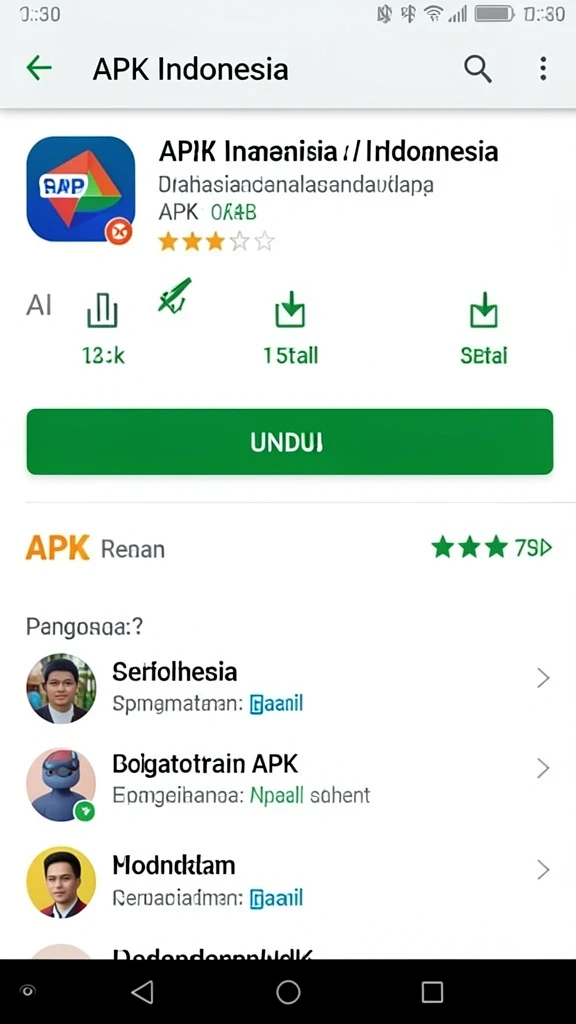 Tampilan antarmuka yang menarik dan user-friendly.