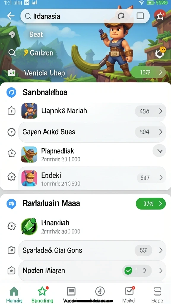Tampilan antarmuka yang menarik dan mudah digunakan.