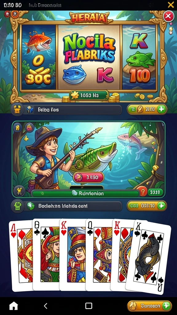 Tampilan gameplay yang menarik dan interaktif.