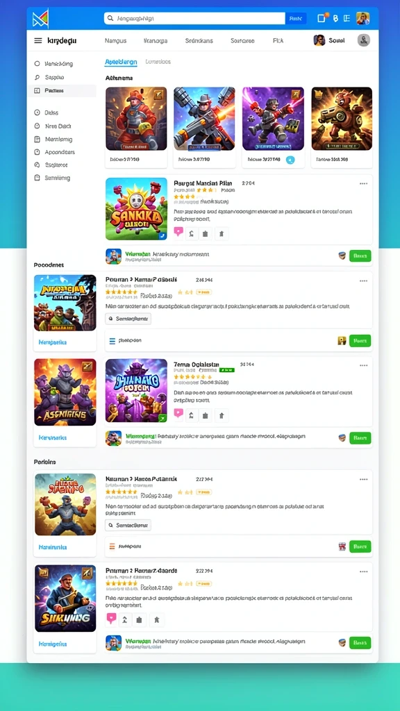 Tampilan antarmuka GOBETASIA yang modern dan user-friendly.