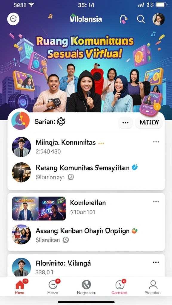 Tampilan antarmuka yang menarik dan mudah digunakan.