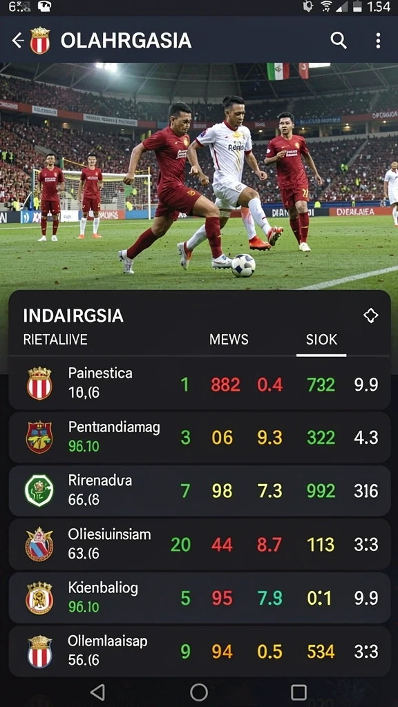 Gambaran antarmuka utama HARGATOTO yang menarik.