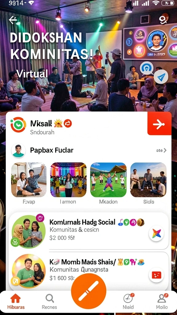 Tampilan antarmuka yang ramah pengguna dan menarik.