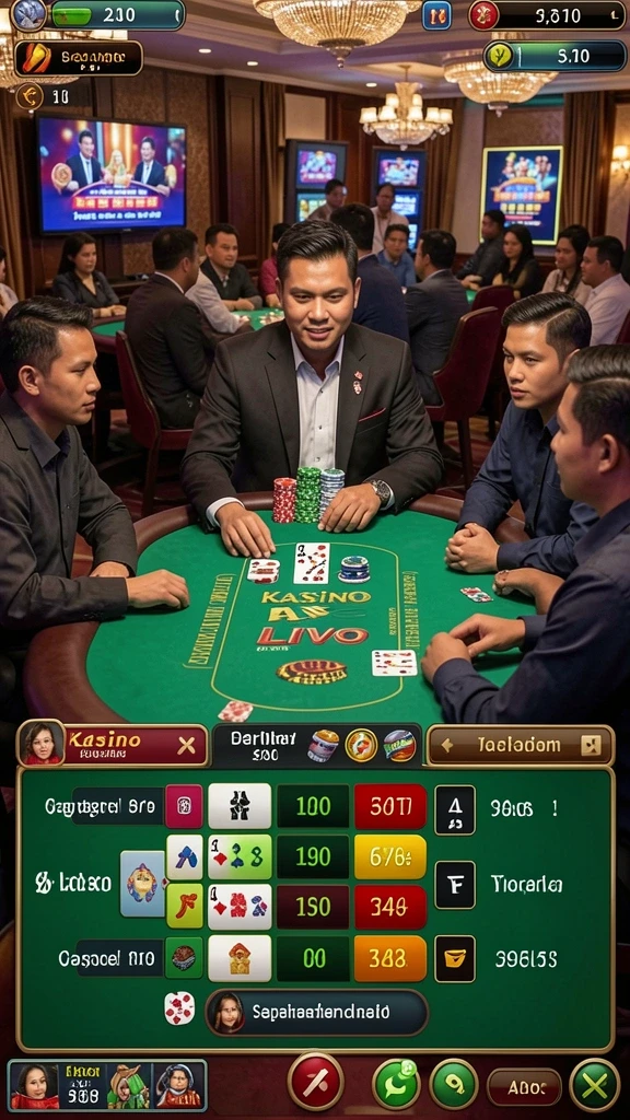 Karakter yang dapat disesuaikan dengan banyak pilihan.
