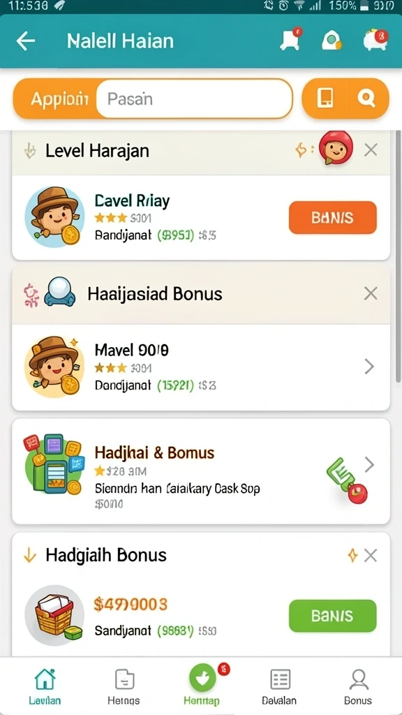 Tampilan utama KAWAT4D yang menarik dan interaktif.