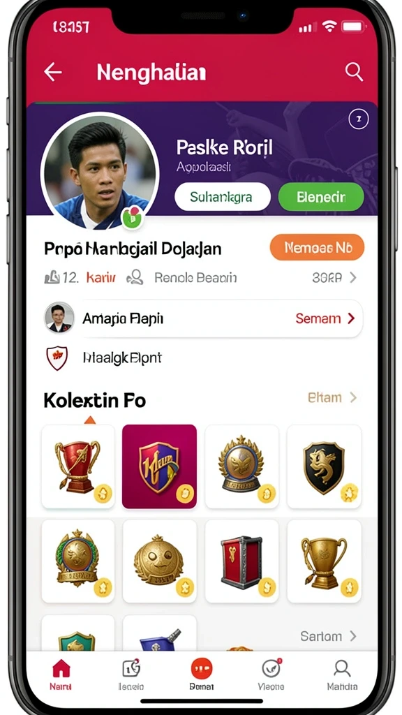 Beragam permainan menarik untuk dipilih.