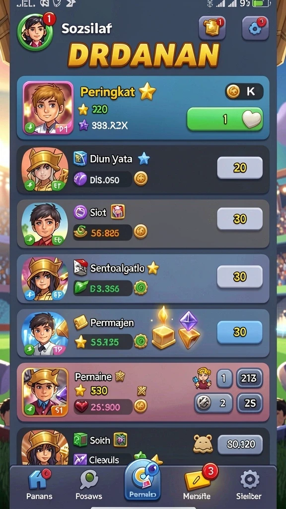 Fitur forum untuk berbagi tips dengan pemain lain.