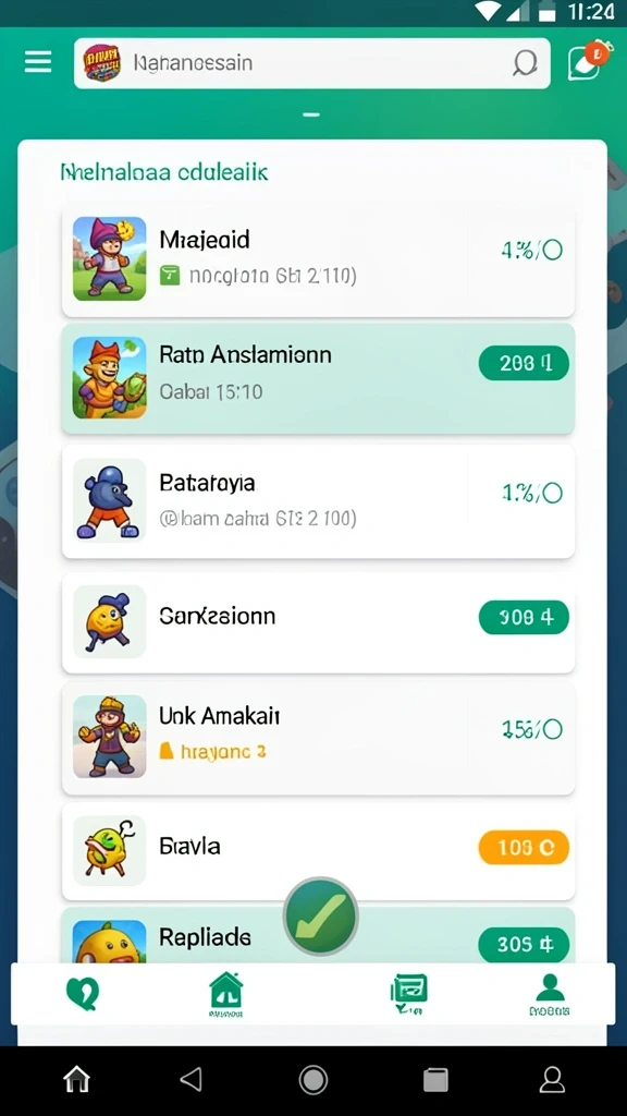 Berbagai karakter unik untuk dimainkan.