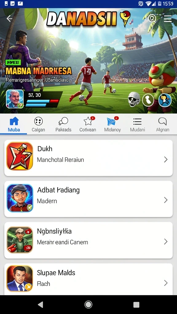 Tampilan antarmuka yang menarik dan mudah digunakan.