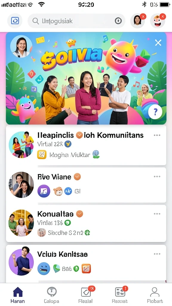 Mode permainan yang beragam dan menarik.