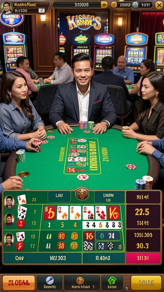 Tampilan peta besar dengan banyak wilayah untuk dijelajahi.