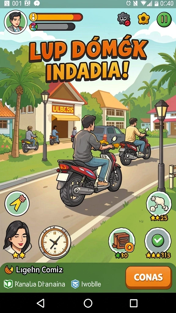 Tampilan antarmuka yang ramah pengguna.