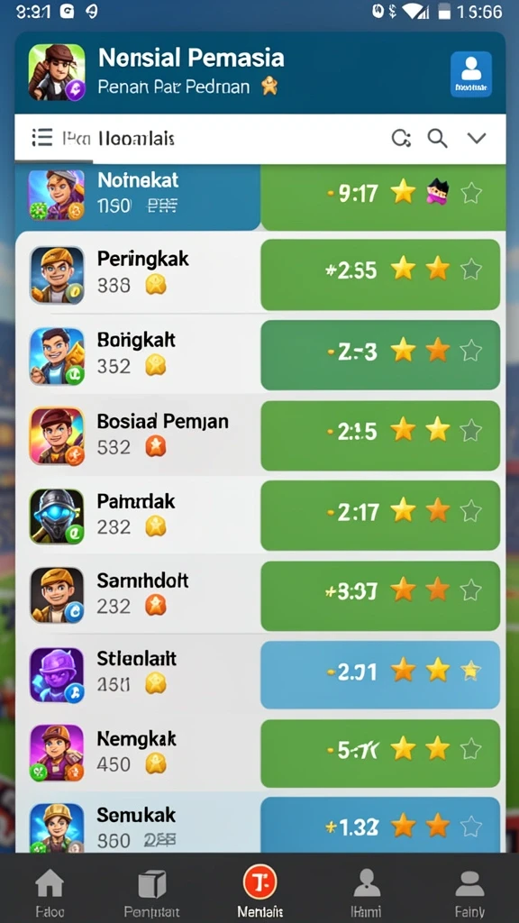 Antarmuka aplikasi yang menarik dan mudah dipahami.