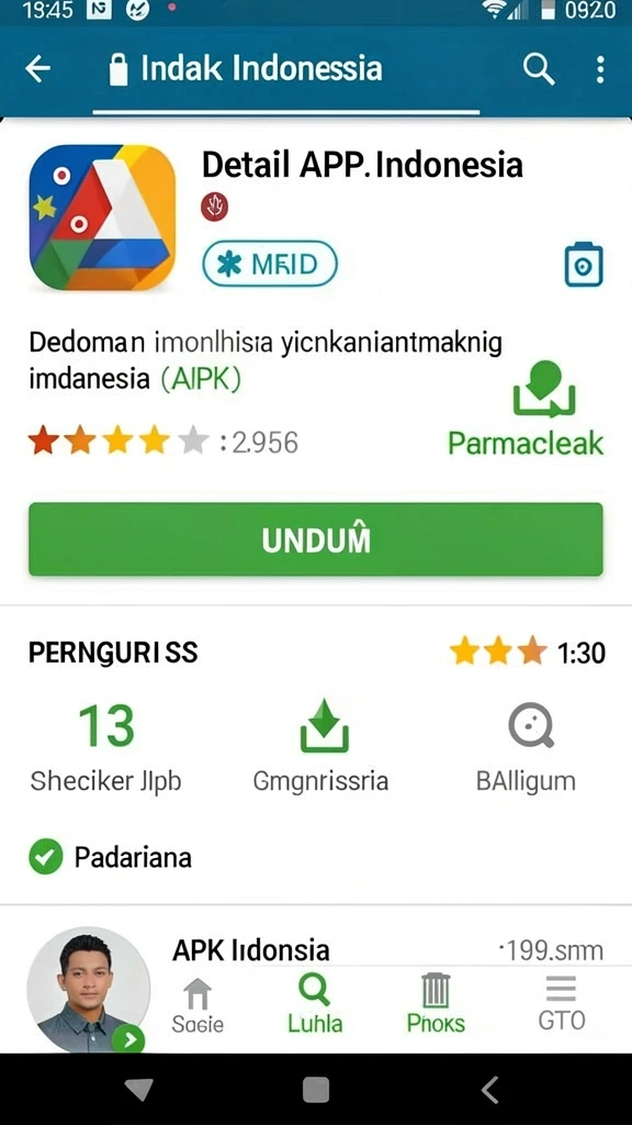 Screenshot menunjukkan tampilan antarmuka yang user-friendly.