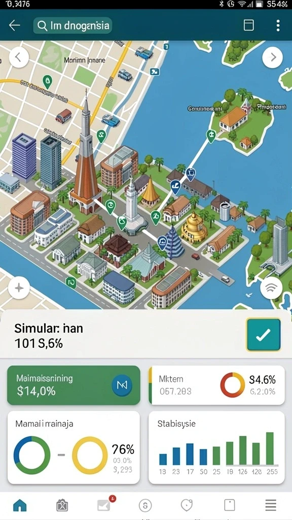 Screenshot gameplay menarik dengan misi yang menantang.