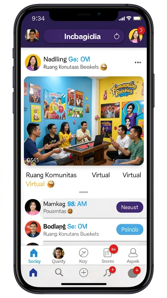 Beragam mode permainan yang seru.