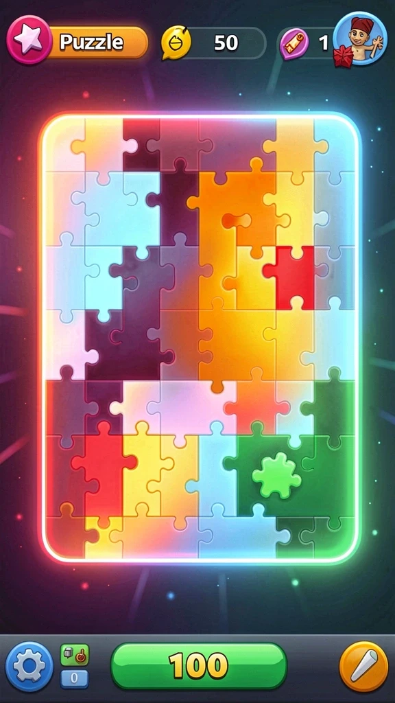 Screenshot menunjukkan level yang penuh tantangan.