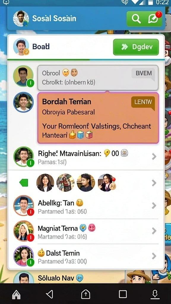 Kegiatan turnamen yang seru dan menantang.