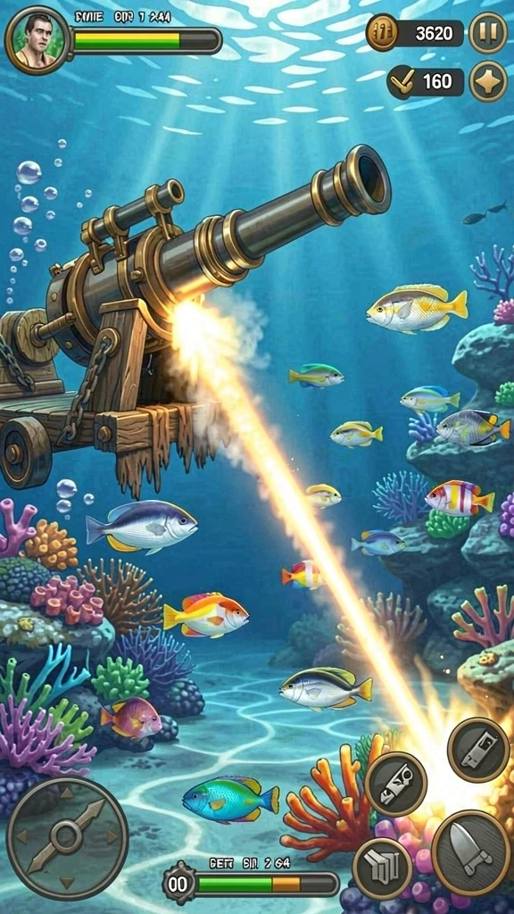 Screenshot momen seru dalam gameplay VC55.